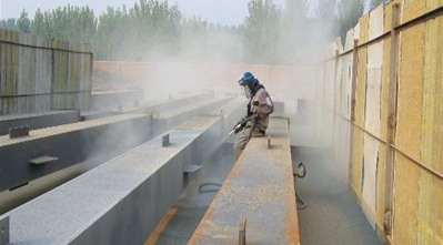 How to control metal blasting and rust removal process